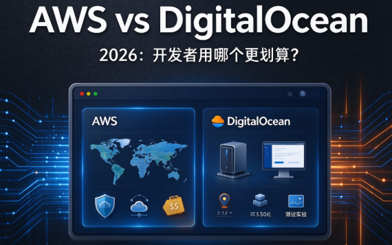 AWS vs DigitalOcean 2026：开发者用哪个更划算？