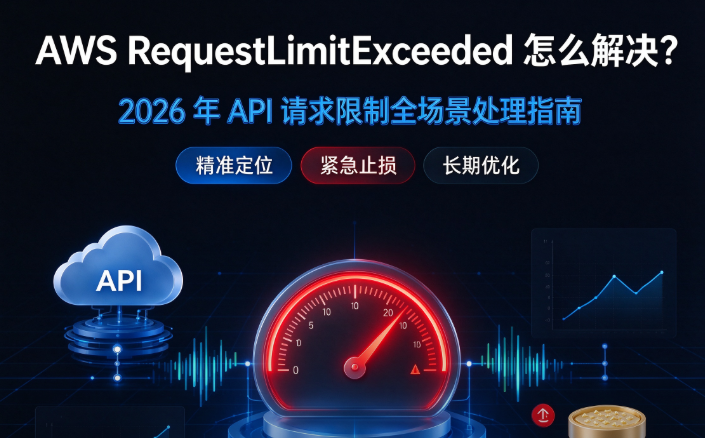 AWS RequestLimitExceeded 怎么解决？2026 年 API 请求限制全场景处理指南