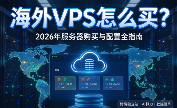 海外VPS怎么买？2026年服务器购买与配置全指南