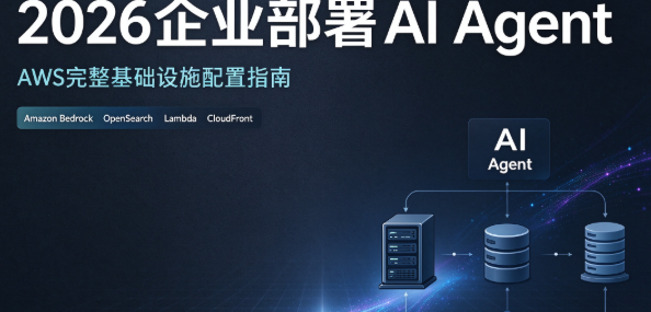 2026年企业部署AI Agent需要哪些AWS服务 完整基础设施配置指南