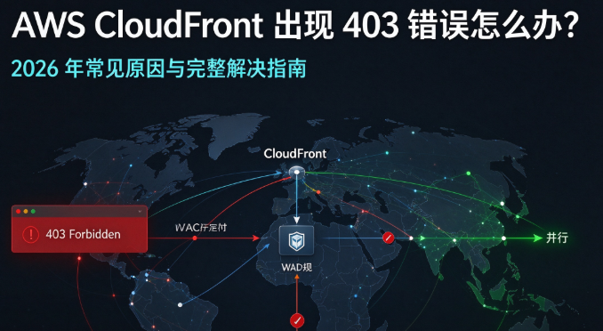 AWS CloudFront 出现 403 错误怎么办？2026 年常见原因与完整解决指南