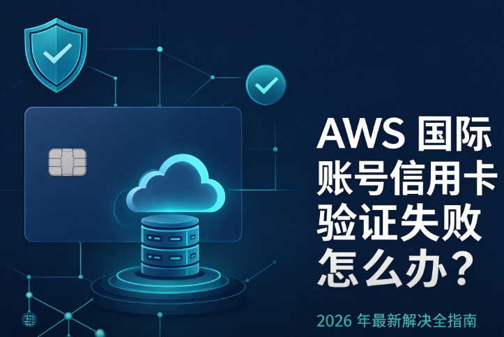 AWS 国际账号信用卡验证失败怎么办？2026 年最新解决全指南