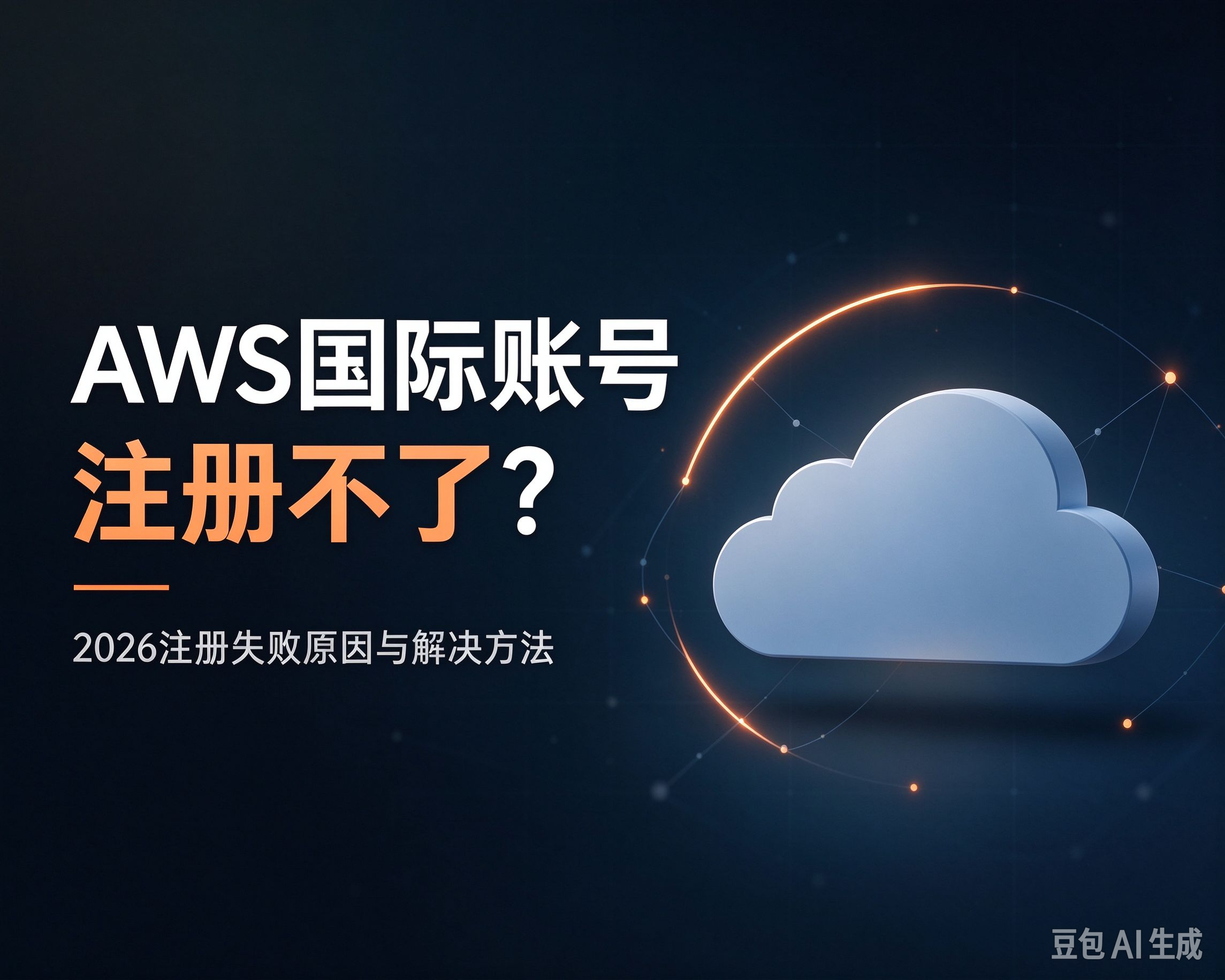 AWS 国际账号注册不了怎么办？2026 最全常见原因与实用解决方法