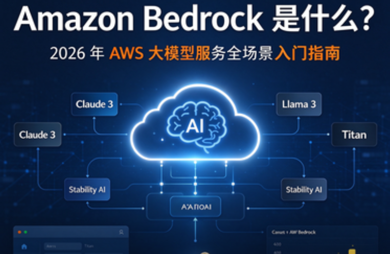 Amazon Bedrock 是什么？2026 年 AWS 大模型服务全场景入门指南