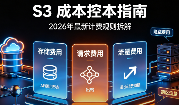 2026年AWS S3价格怎么算？存储、请求和流量费用一次讲清