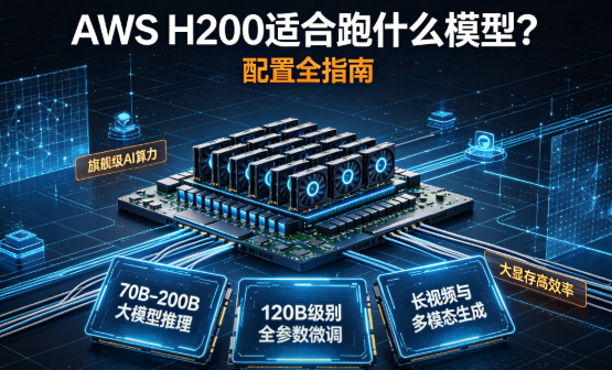 AWS H200适合跑什么模型？2026年AI服务器配置全指南