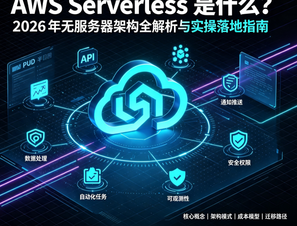AWS Serverless 是什么？2026 年无服务器架构全解析与实操落地指南