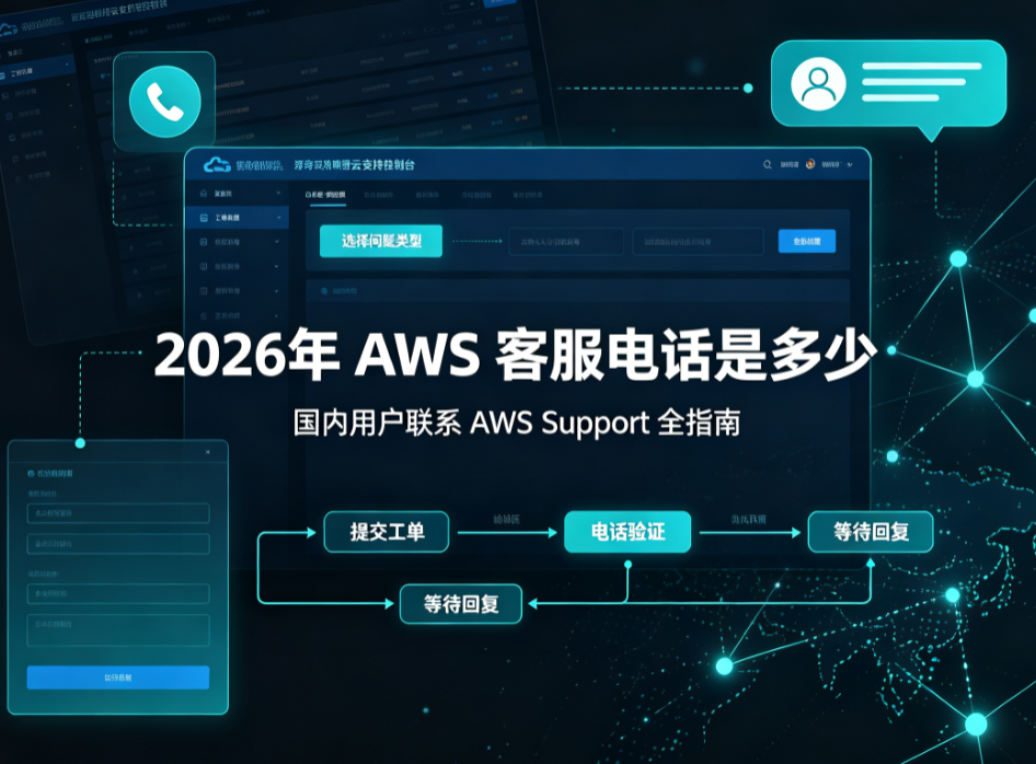 # 2026 年 AWS 客服电话是多少 国内用户联系 AWS Support 全指南