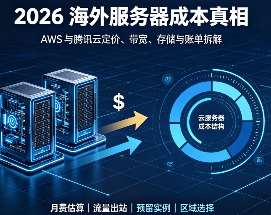 AWS 和腾讯云哪个便宜？2026 年海外服务器实际成本深度拆解