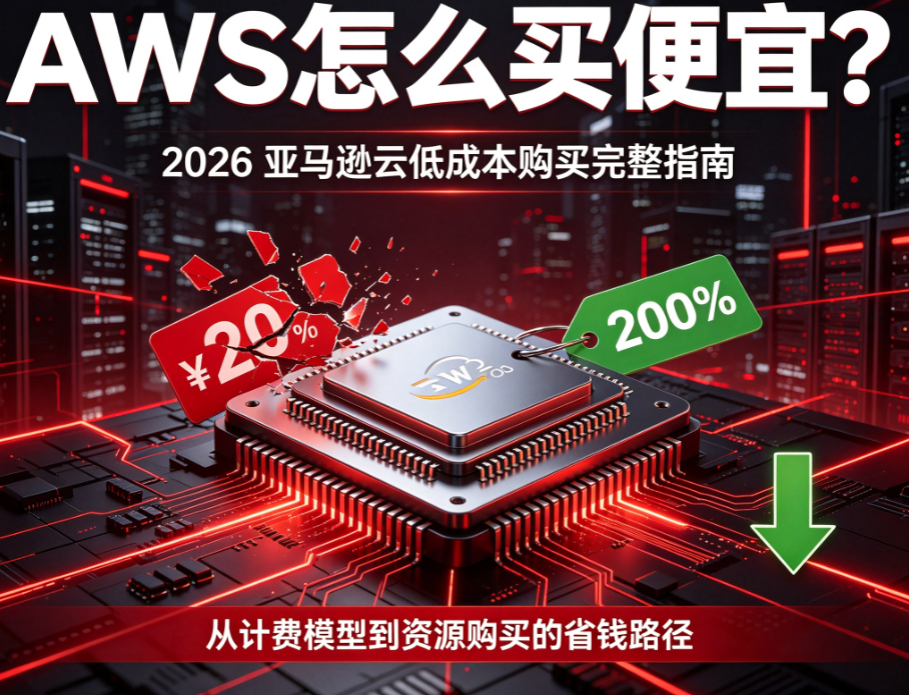 AWS 怎么买便宜？2026 年亚马逊云低成本购买完整指南