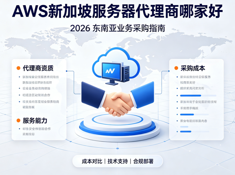 AWS 新加坡服务器代理商哪家好 2026 东南亚业务采购指南