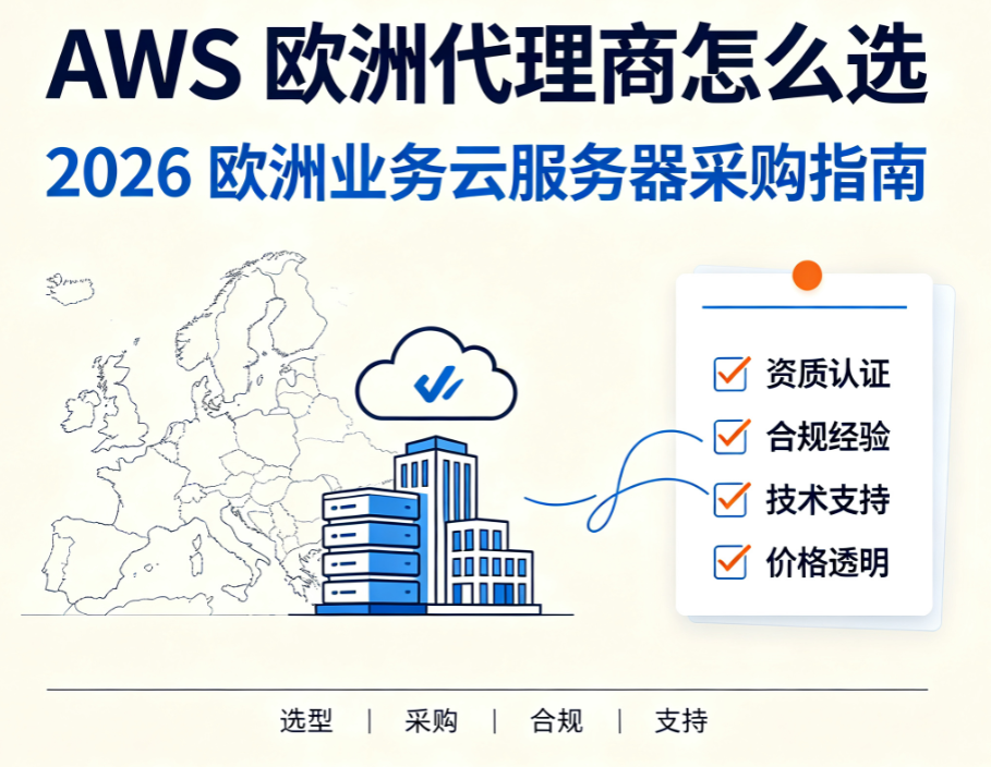AWS欧洲代理商怎么选 2026欧洲业务云服务器采购指南