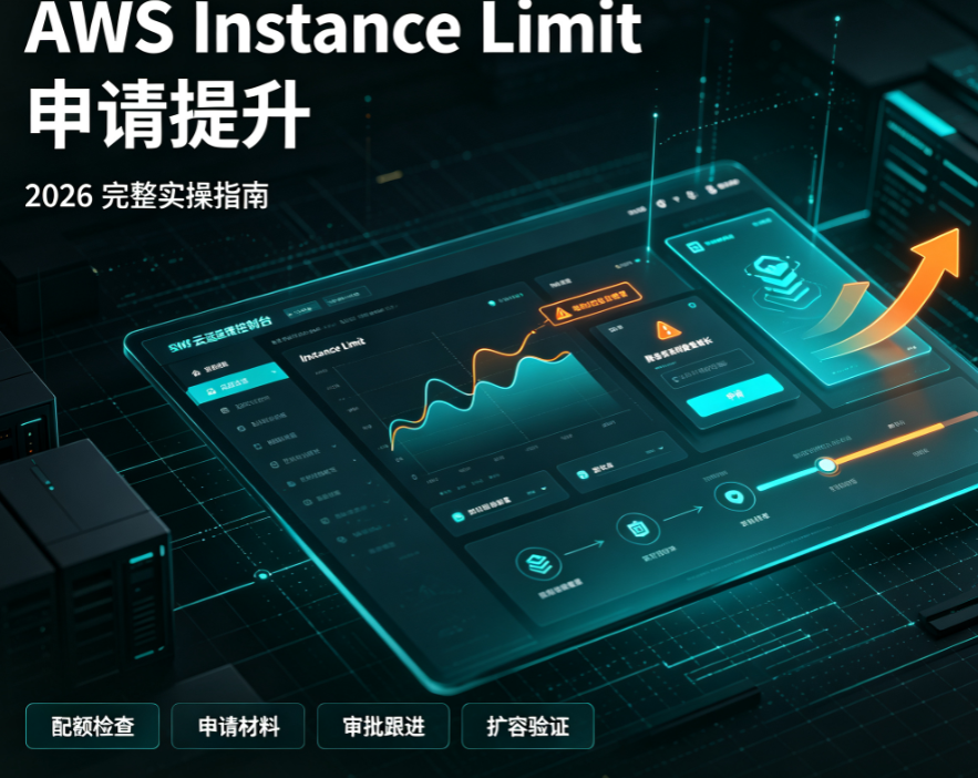 AWS Instance Limit 申请提升 2026 完整实操指南