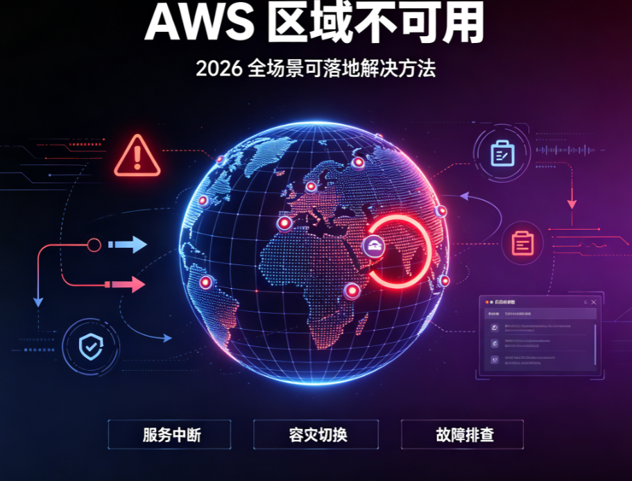 AWS区域不可用怎么办？2026年全场景可落地解决方法