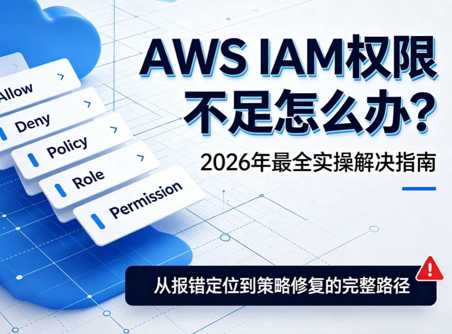 AWS IAM权限不足怎么办？2026年最全实操解决指南