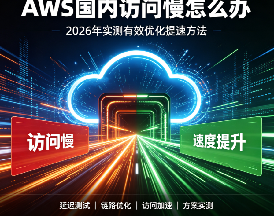 AWS国内访问慢怎么办 2026年实测有效优化提速方法