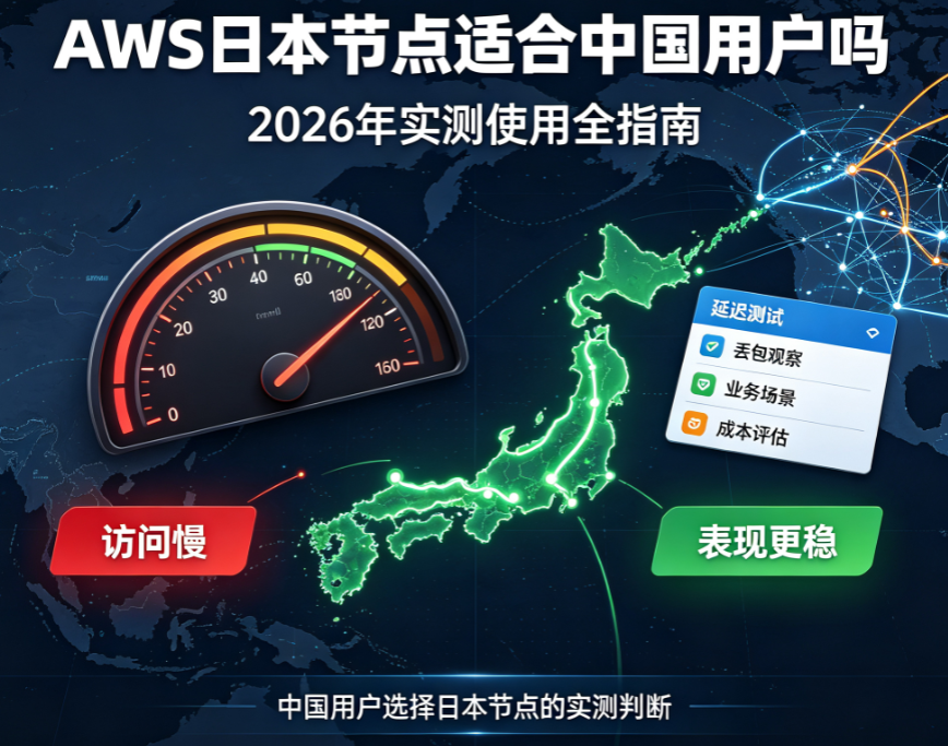 AWS日本节点适合中国用户吗 2026年实测使用全指南