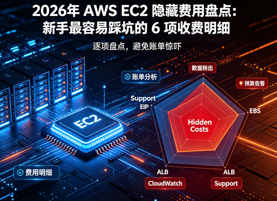 2026 年 AWS EC2 隐藏费用盘点：新手最容易踩坑的 6 项收费明细