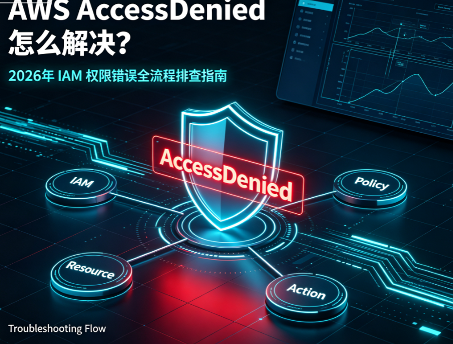 AWS AccessDenied 怎么解决？2026 年 IAM 权限错误全流程排查指南