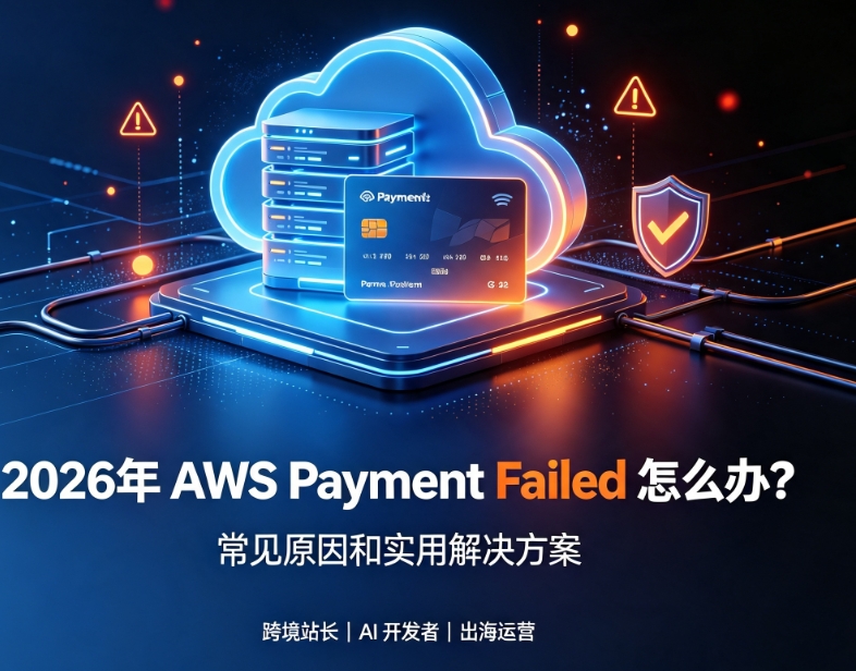 2026 年 AWS Payment Failed 怎么办？常见原因和实用解决方案