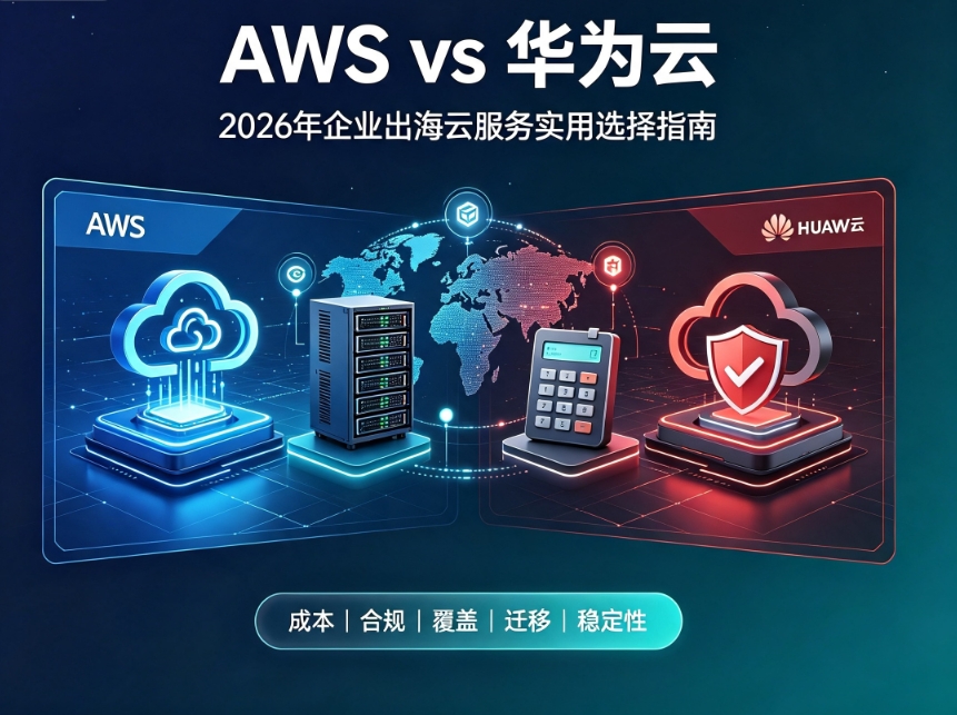 AWS vs 华为云 2026年企业出海云服务实用选择指南