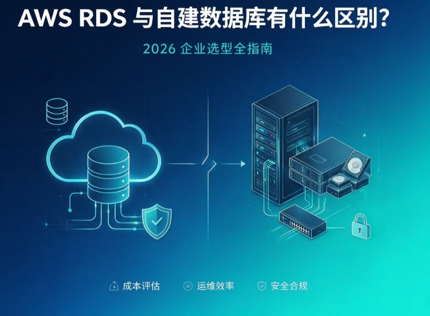 AWS RDS和自建数据库有什么区别？2026企业选型全指南
