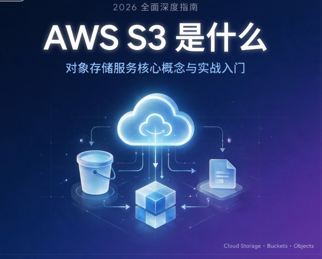 AWS S3是什么 2026年对象存储服务全面深度指南