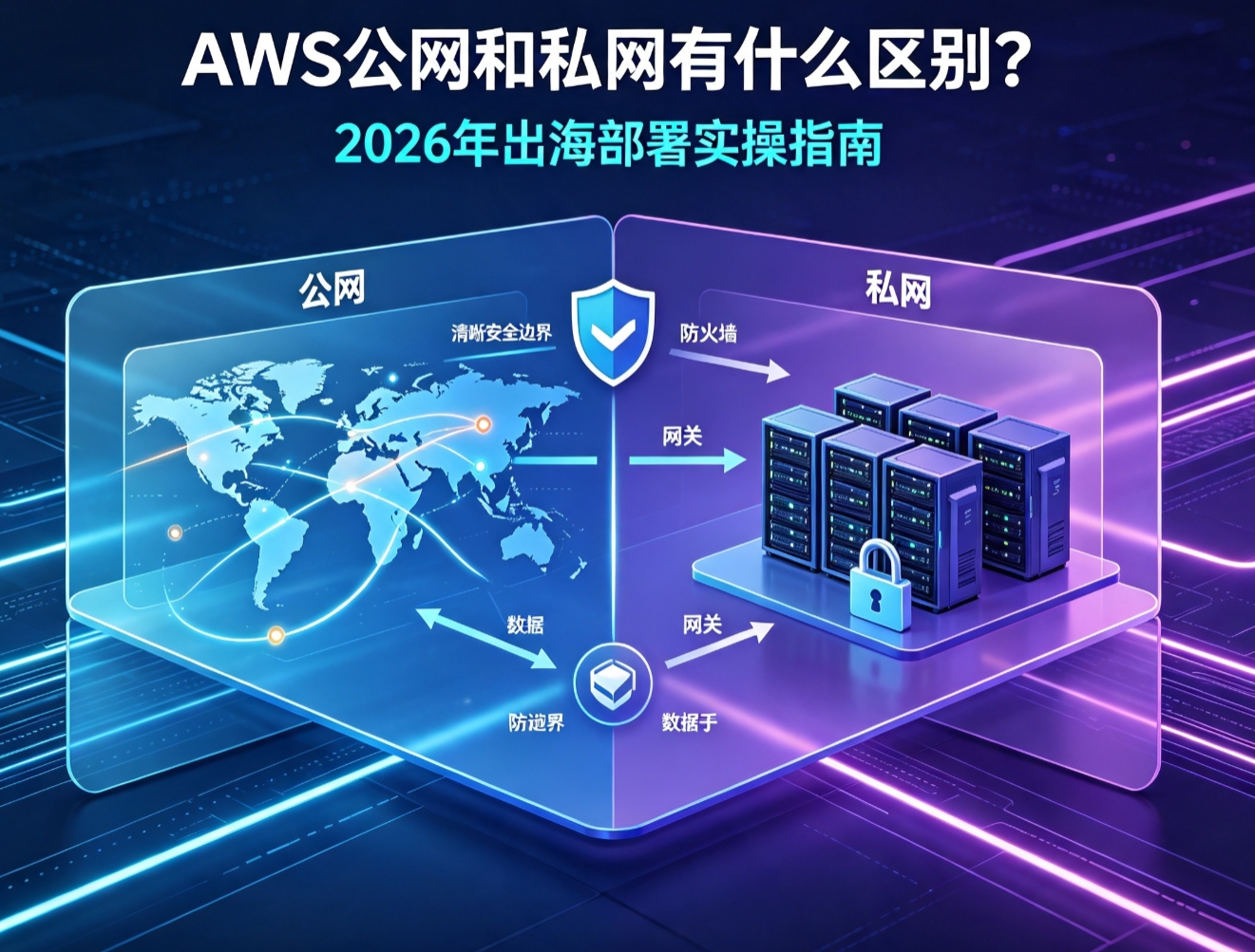 AWS公网和私网有什么区别？2026年出海部署实操指南