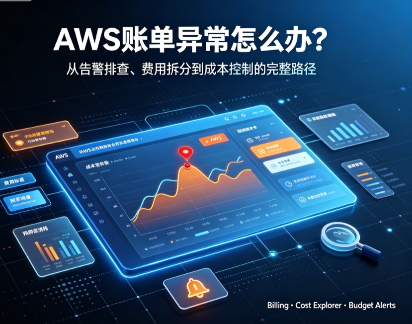 AWS账单异常怎么办？2026年常见Billing问题全解决方案