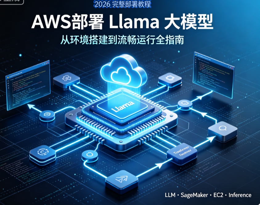 2026年AWS部署Llama大模型完整教程 从环境搭建到流畅运行全指南