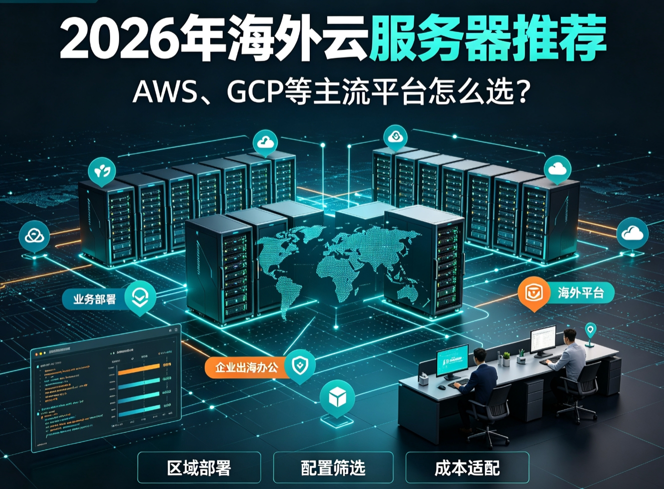 2026年海外云服务器推荐：AWS、GCP等主流平台怎么选？