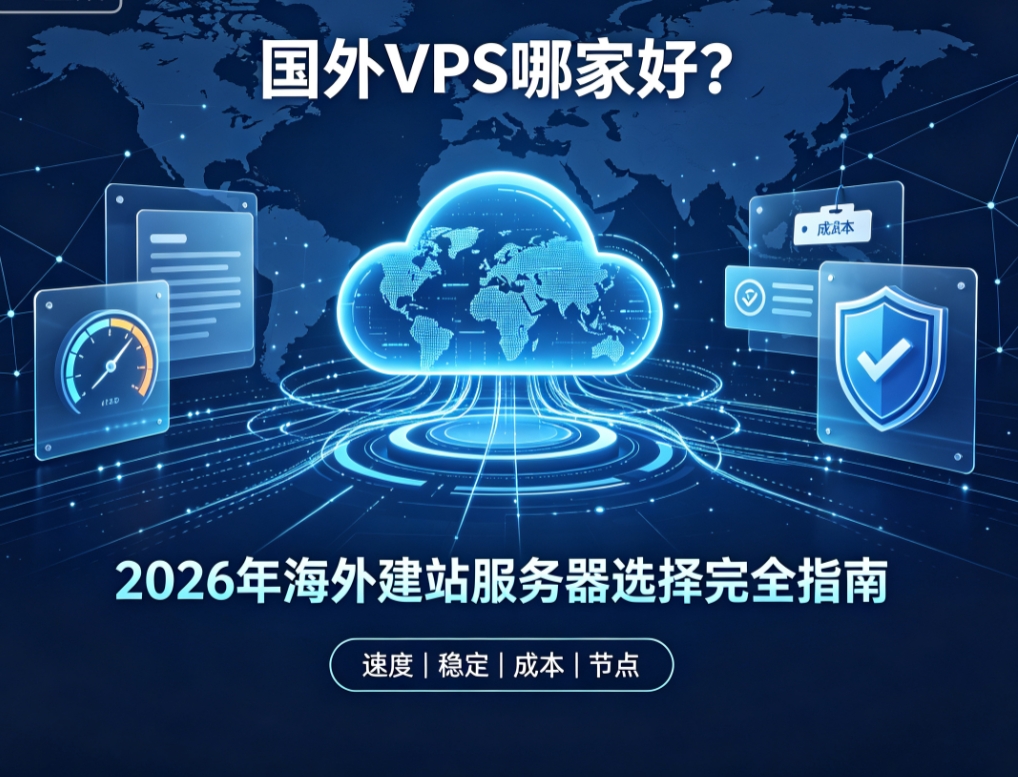 国外VPS哪家好？2026年海外建站服务器选择完全指南