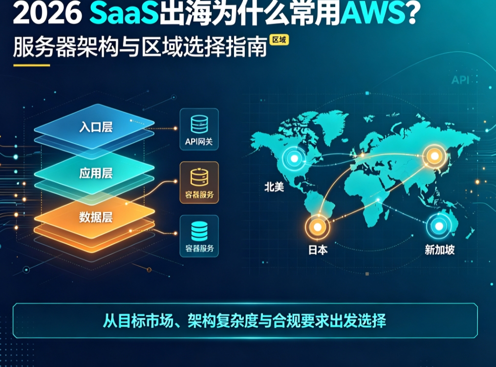 2026 SaaS出海为什么常用AWS？服务器架构与区域选择指南