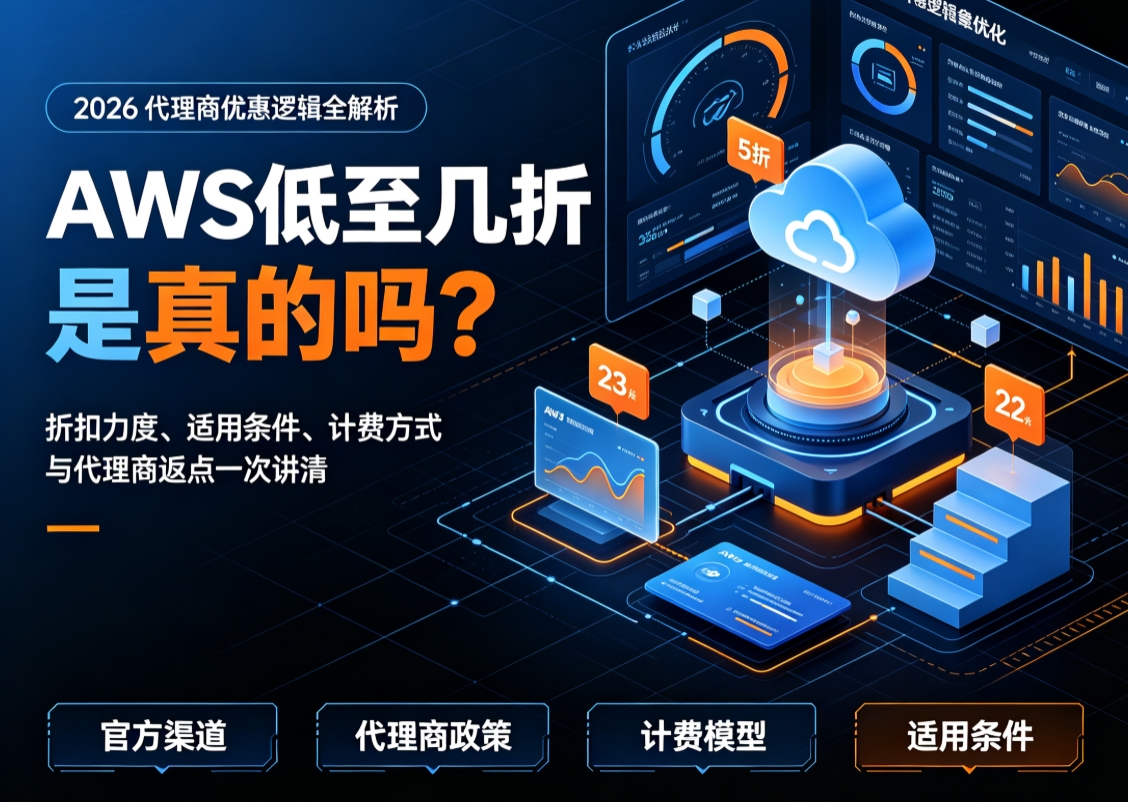 AWS低至几折是真的吗？2026代理商优惠逻辑全解析