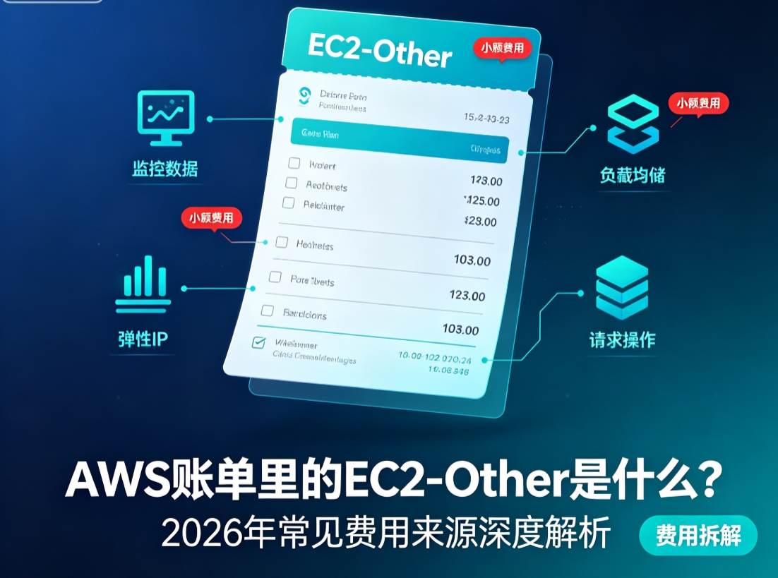 AWS账单里的EC2-Other是什么？2026年常见费用来源深度解析