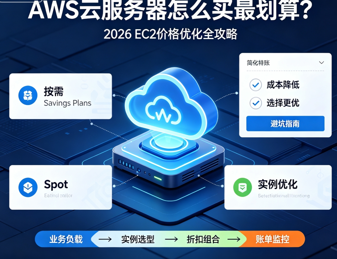 2026年AWS云服务器怎么买最划算？EC2价格优化全攻略
