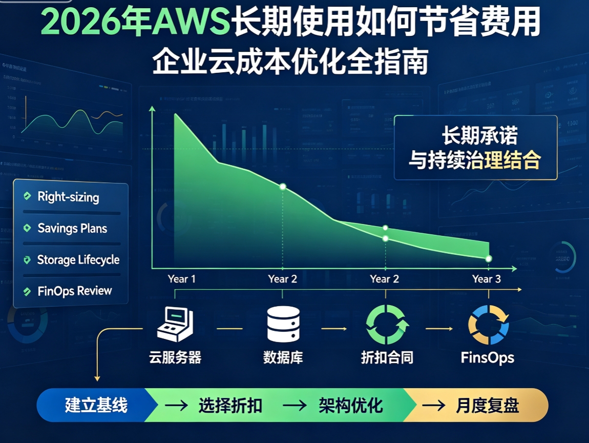 2026年AWS长期使用如何节省费用 企业云成本优化全指南