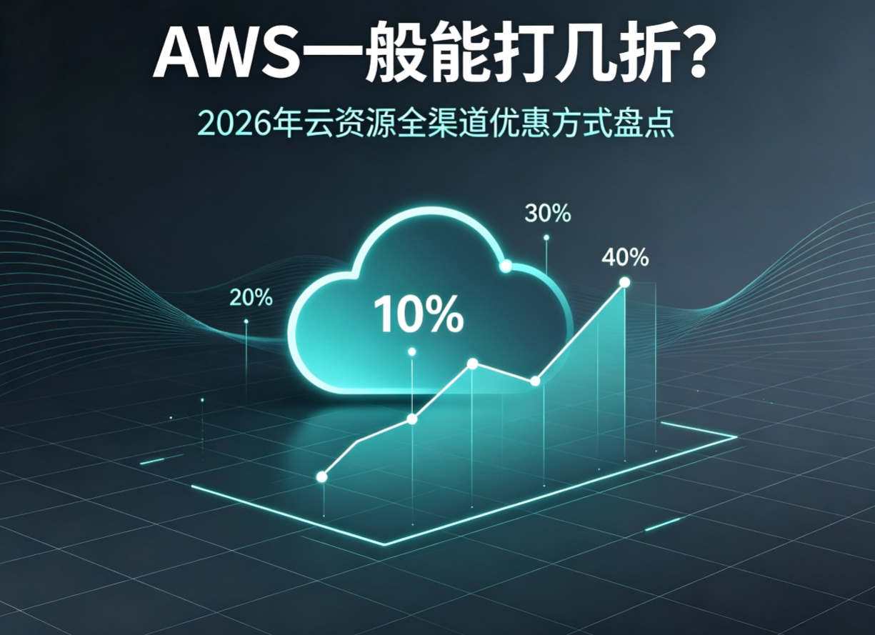 AWS一般能打几折？2026年云资源全渠道优惠方式盘点