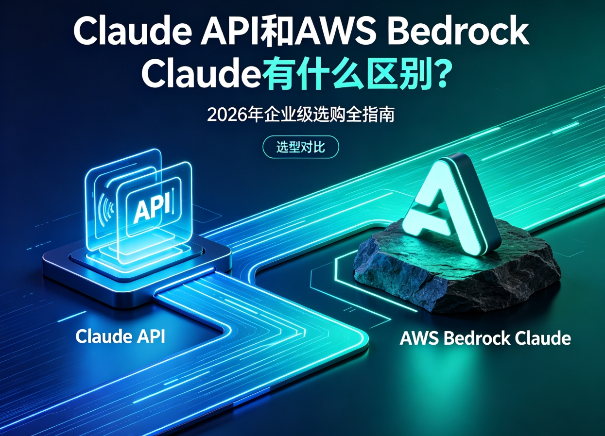 Claude API和AWS Bedrock Claude有什么区别？2026年企业级选购全指南